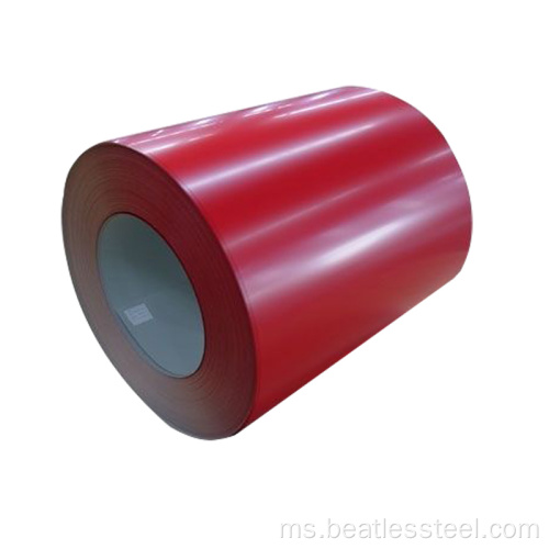 PPGI Steel Coil 0.12-1.2mm Untuk Bahan Bumbung Ghana